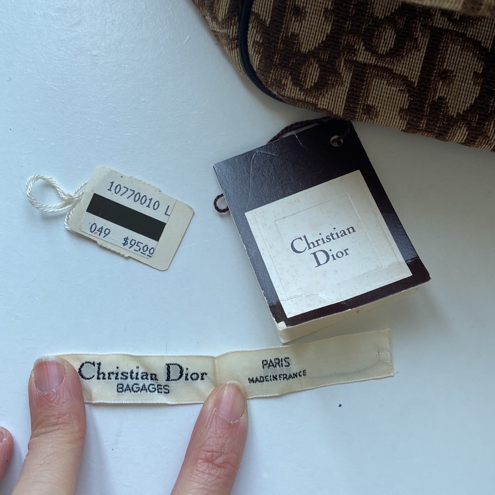Vintage Rare Christian Dior Trotter Boston bag - Picture 7 of 9
